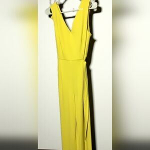 Calvin Klein Elegant Yellow Jumpsuit